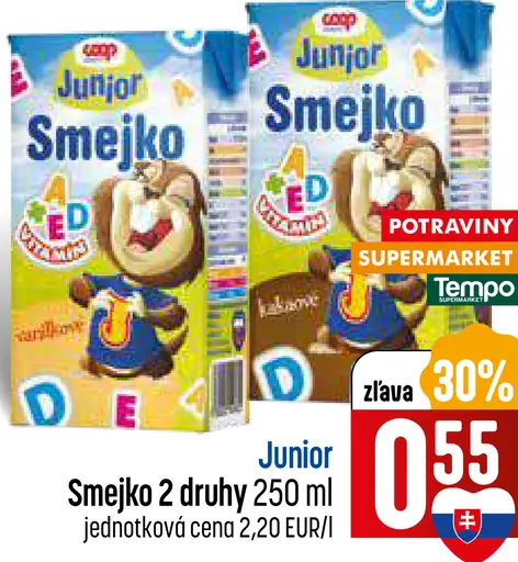 Junior Smejko 2 druhy