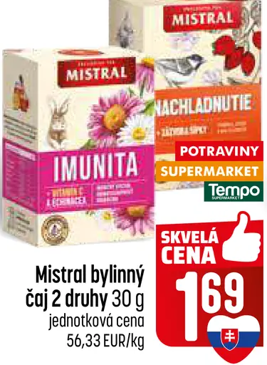 Mistral Mäta bylinný čaj
