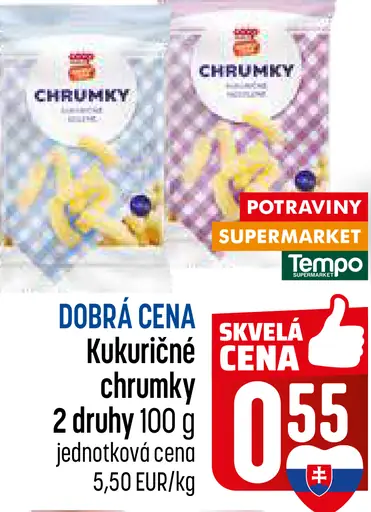 Kukuričné chrumky