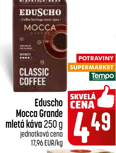 Eduscho Mocca Grande pražená mletá káva