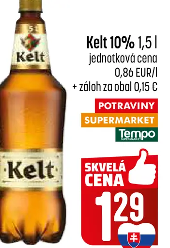 Kelt 10% pivo