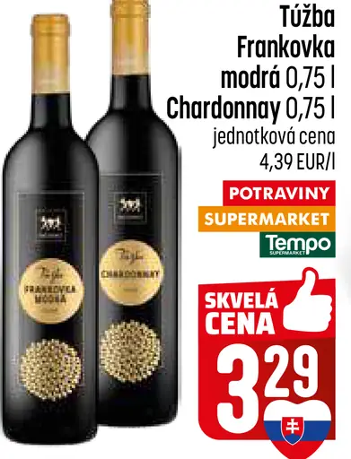 Tužba Frankovka modrá víno