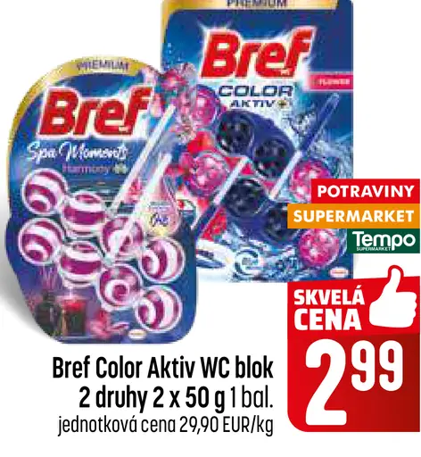Bref WC blok Color Aktiv
