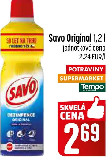 Savo Original dezinfekčný prostriedok