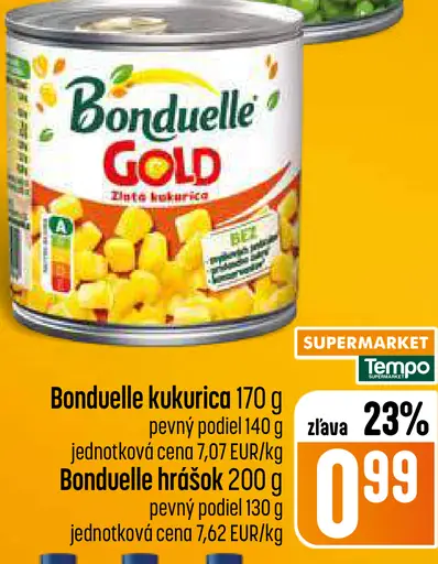 Bonduelle Gold Zlatá kukurica