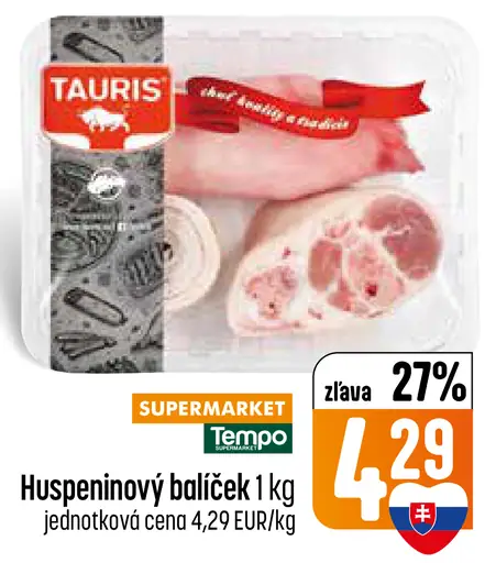 Tauris Huspeninový balíček