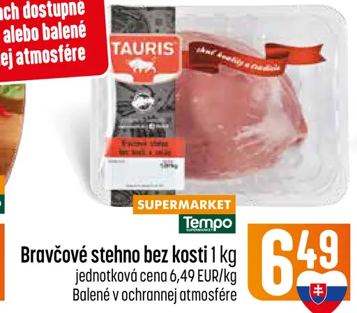Tauris Bravčové stehno bez kosti v ochrannej atmosfére