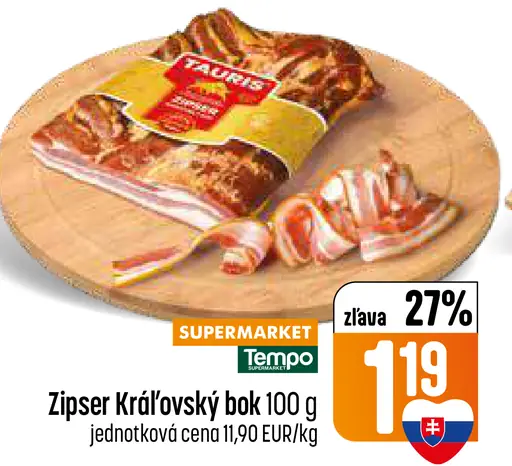 Tauris Zipser kráľovský bok