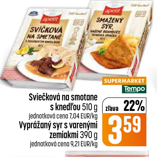 Vyprážaný syr s varenými zemiakmi