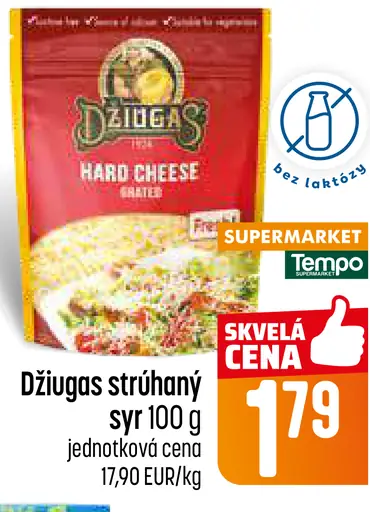 Džiugas syr strúhaný