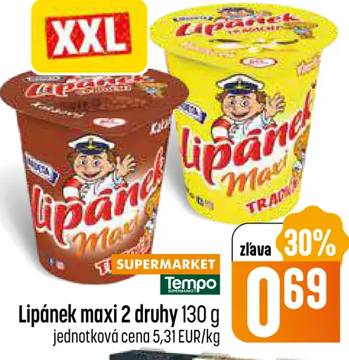 Lipánek maxi jogurtový dezert