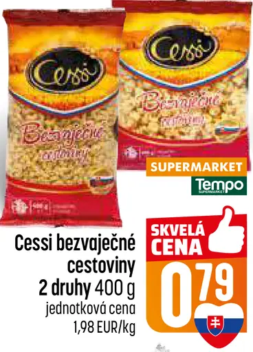 Cessi bezvaječné cestoviny