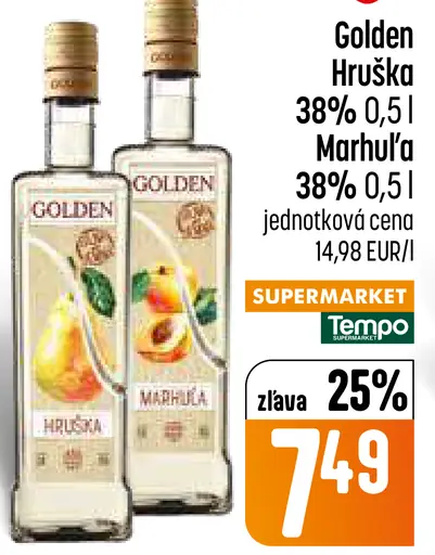 Golden Hruška 38%