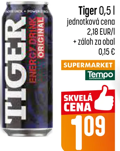 Tiger energy drink
