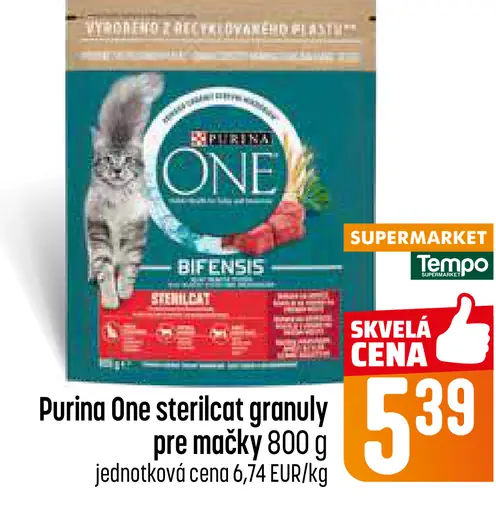 Purina One Sterilcat granuly pre mačky