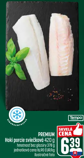 Hoki porcie sviečkové PREMIUM mrazené