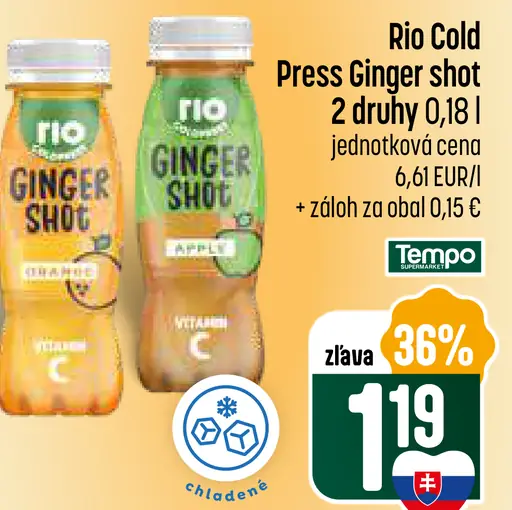 Rio Cold Press Ginger Shot