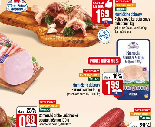 Mamičkine dobroty polievková kuracia zmes chladená