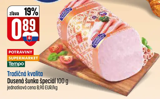 Tradičná kvalita Dusená šunka Špeciál
