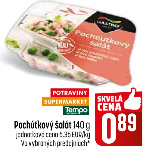 Pochúťkový šalát