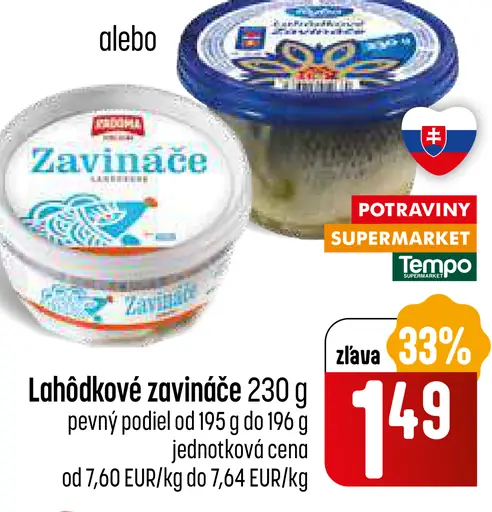 Lahôdkové zavináče