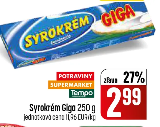 Syrokrem Tavený syr