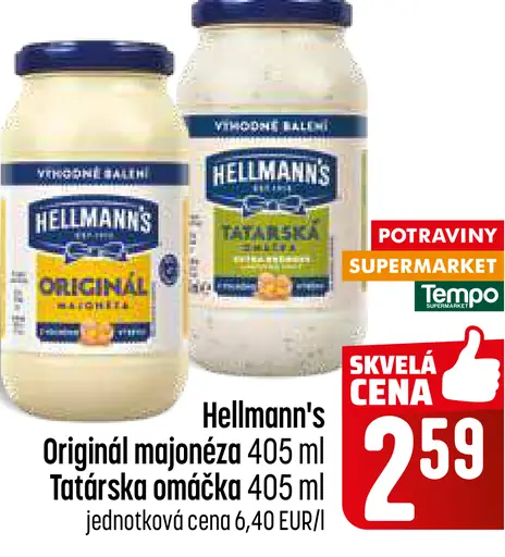 Hellmann's Originál majonéza