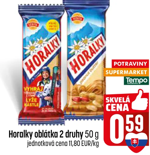 Horalky oblátka 2 druhy