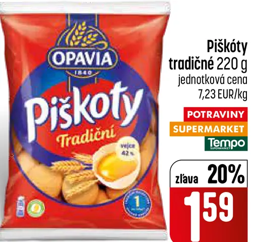Tradičné piškóty