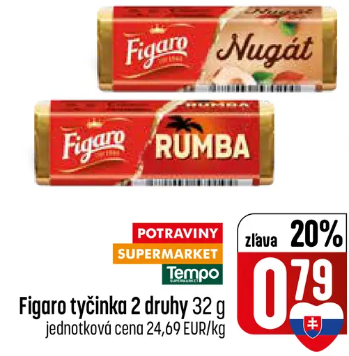 Figaro Rumba tyčinka