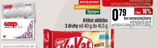 KitKat oblátka 3 druhy