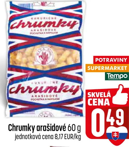 Chrumky arašidové