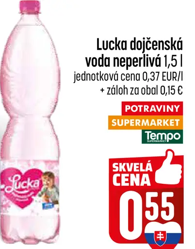 Lucka dojčenská voda