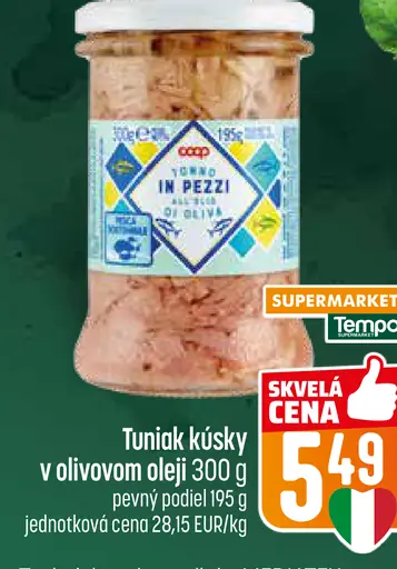Coop Tuniak kúsky v olivovom oleji