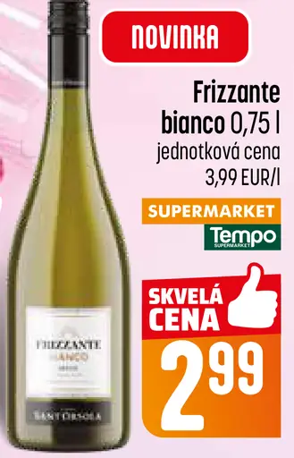 Frizzante bianco šumivé víno