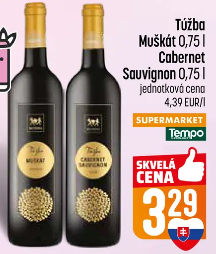 Túzba Muškát víno