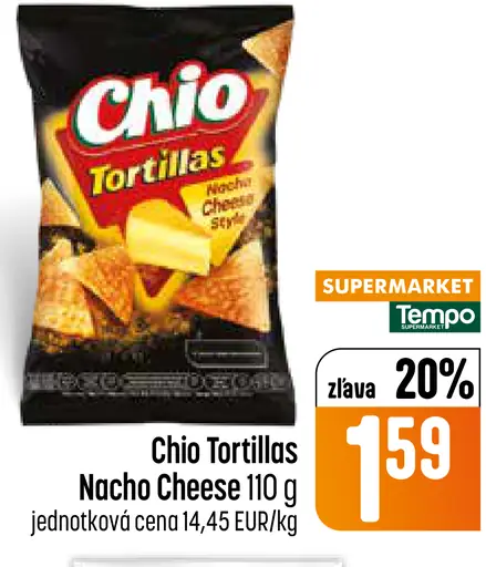 Chio Tortillas Nacho Cheese