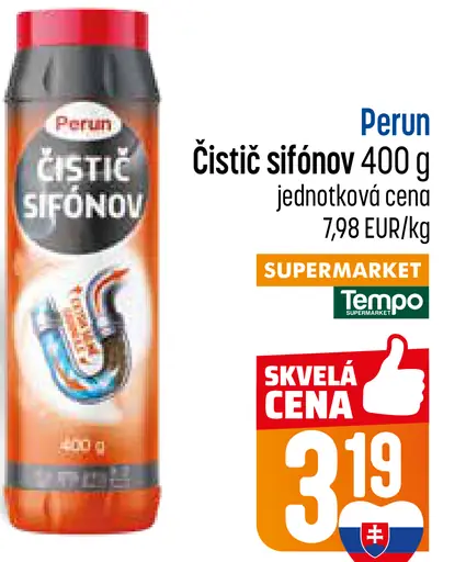 Perun čistič sifónov