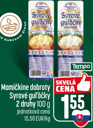 Mamičkine dobroty syrové guľôčky