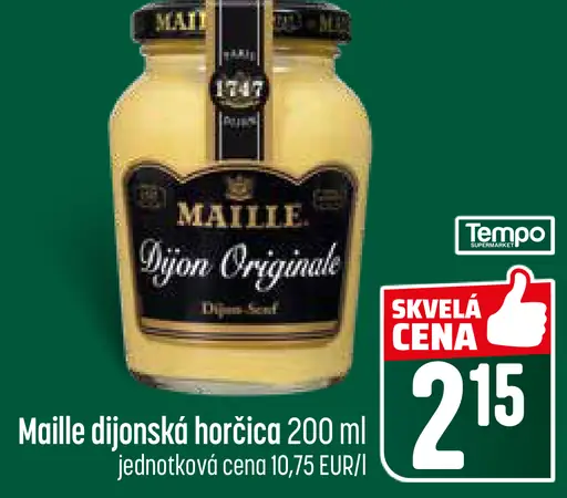 Maille dijonská horčica