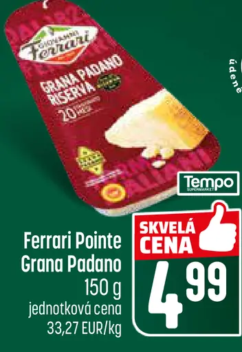 Ferrari Ponte Grana Padano tvrdý syr