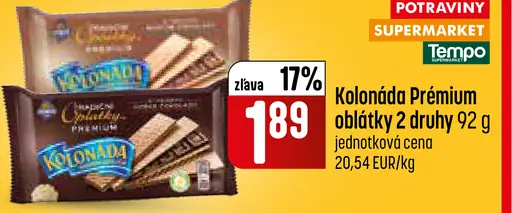 Opavia Kolonáda Prémium oblátky
