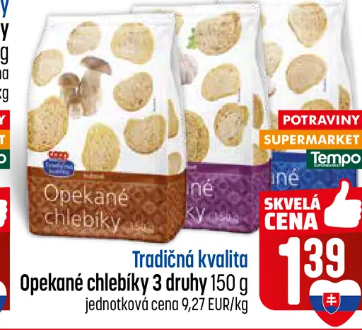 Tradičná kvalita opekance chlebíčky