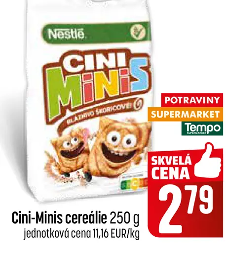 NESTLÉ CINI MINIS cereálie