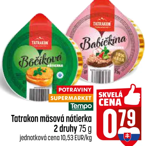 Tatrakon mäsová nátierka
