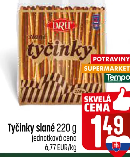 Tyčinky slané