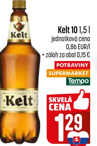 Kelt pivo 10 fľaša