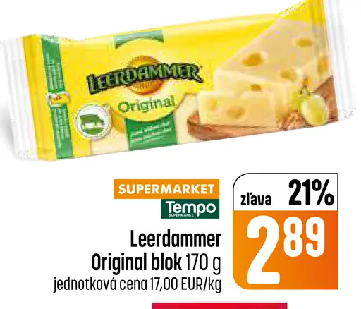 Leerdammer Original blok syr