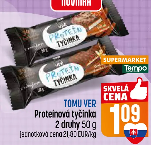TOMU VER proteínová tyčinka