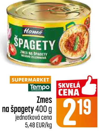 Hamé Zmes na špagety